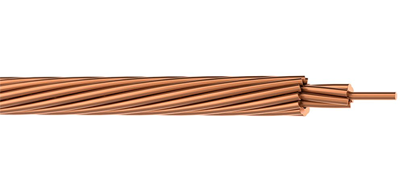 Cable Rígido de Cobre Desnudo